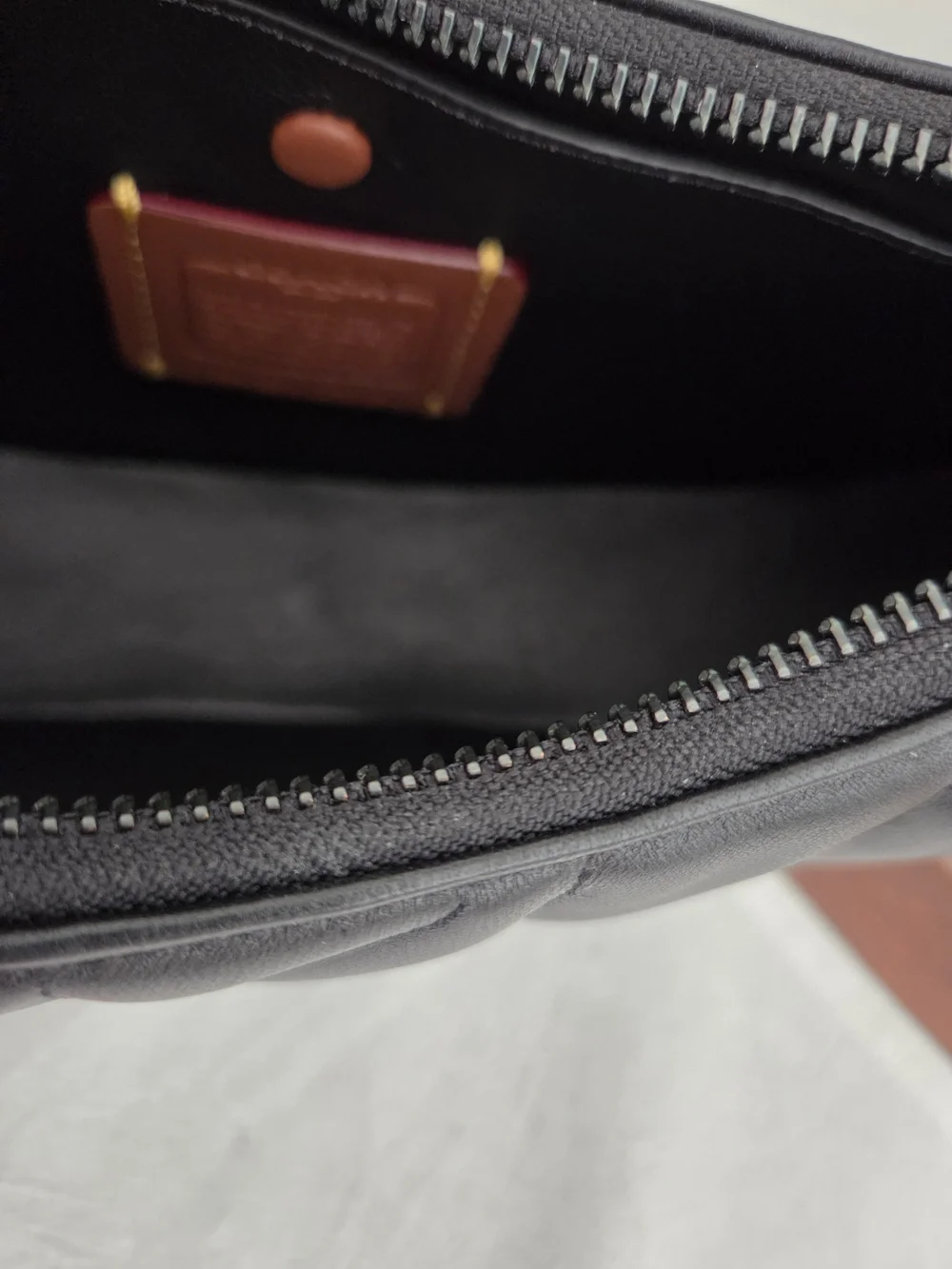 Coach Quilted Mira Shoulder/Crossbody Bag EUC - Picture 5 of 6